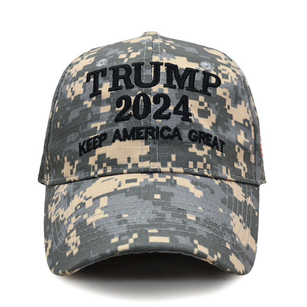 Trump 2024 Hat Make America Great Again Embroidered Adjustable Baseball Cap