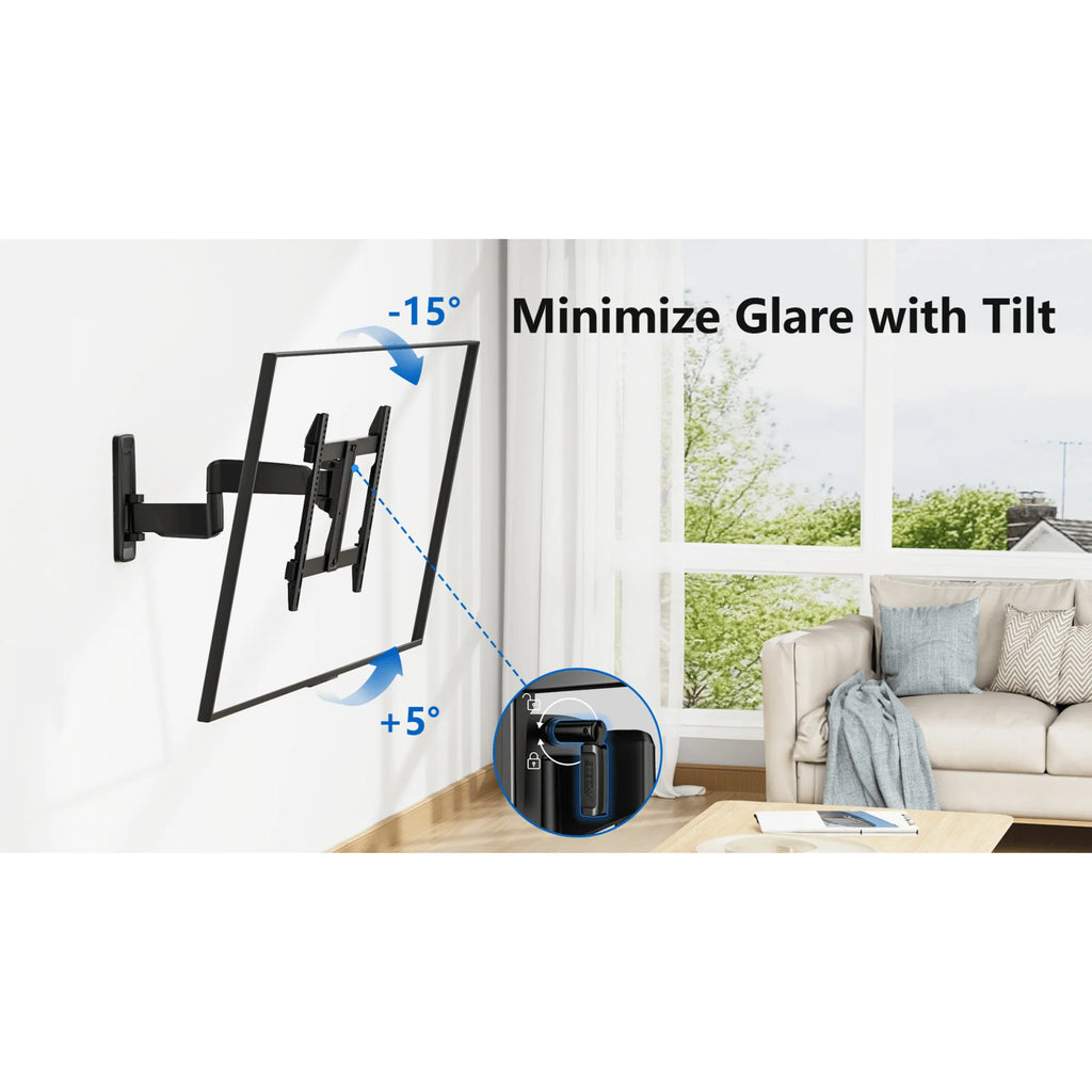 Ergoav Medium Motion TV Mount for 32" to 65" Tvs