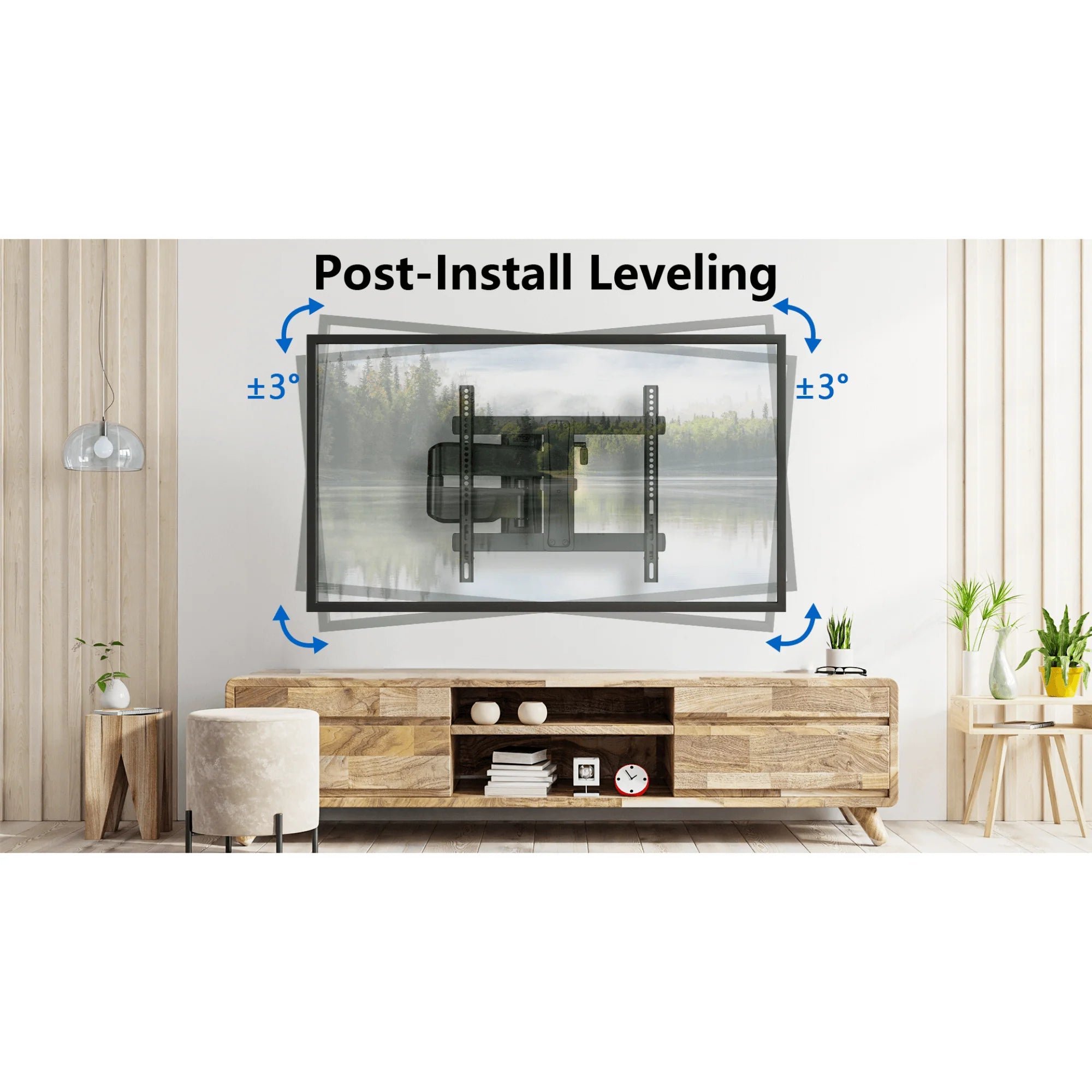 Ergoav Medium Motion TV Mount for 32" to 65" Tvs